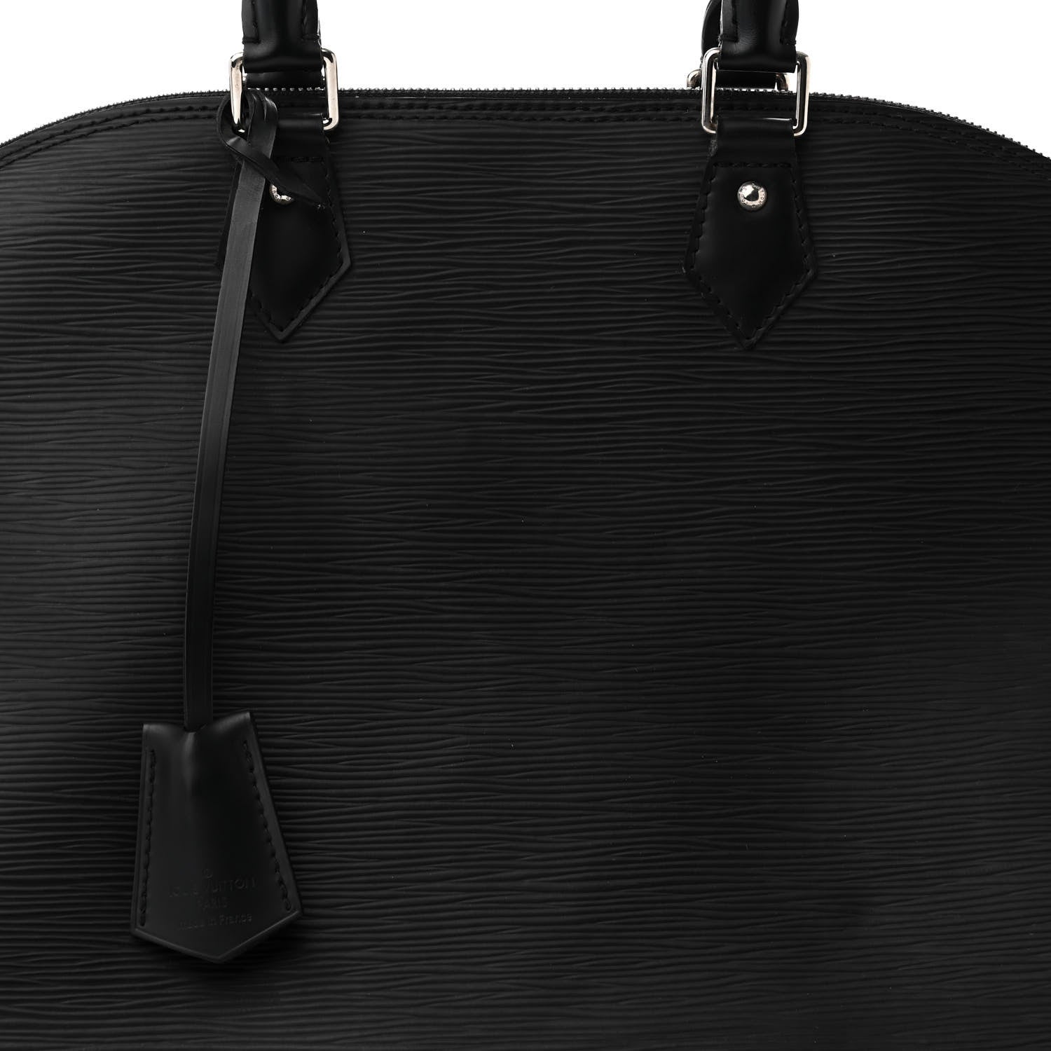 Louis Vuitton LOUIS VUITTON Epi Alma GM Black 7 of 9