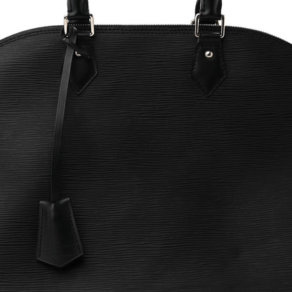 Louis Vuitton LOUIS VUITTON Epi Alma GM Black 7 of 9