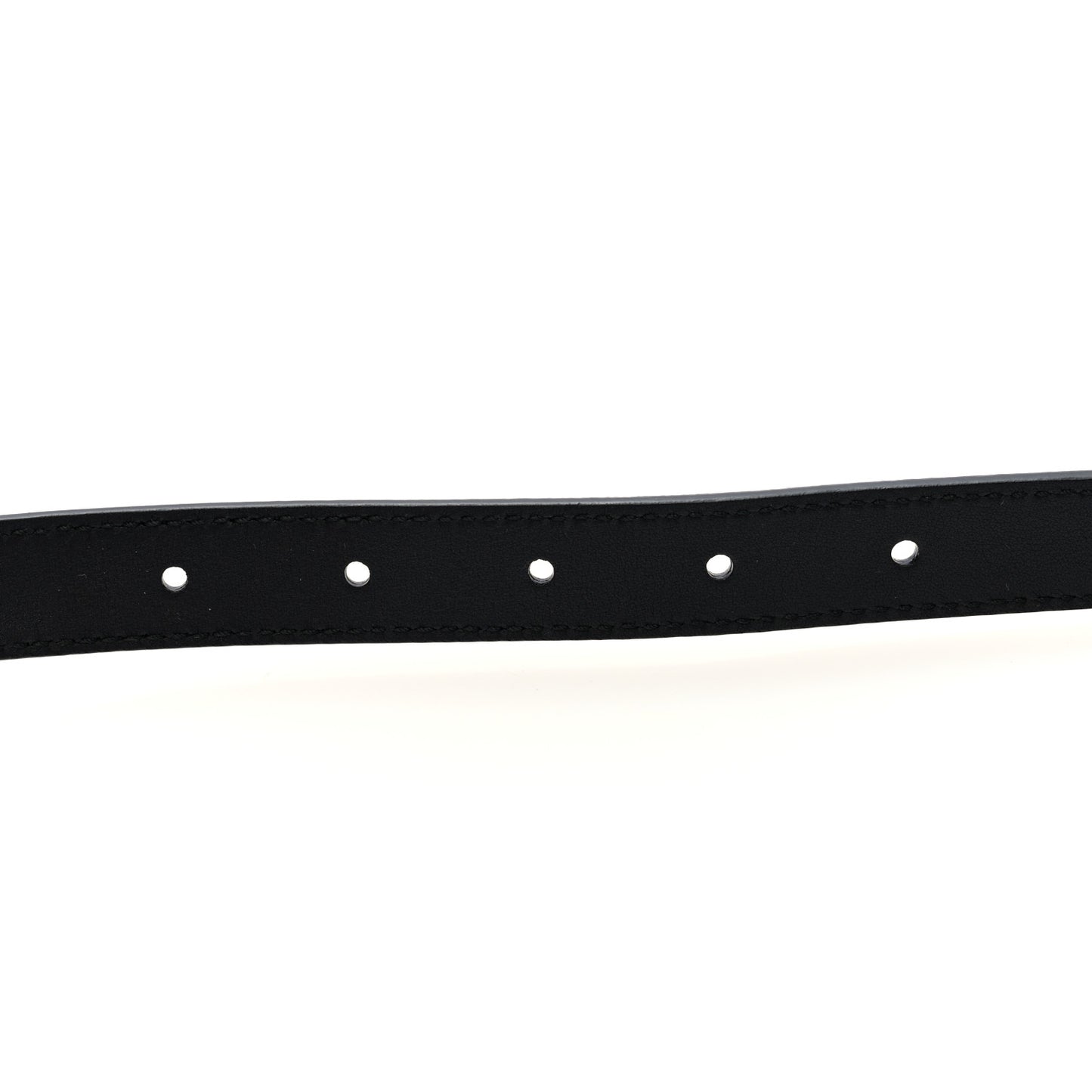 Calfskin Double G 20mm Belt 75 30 Black