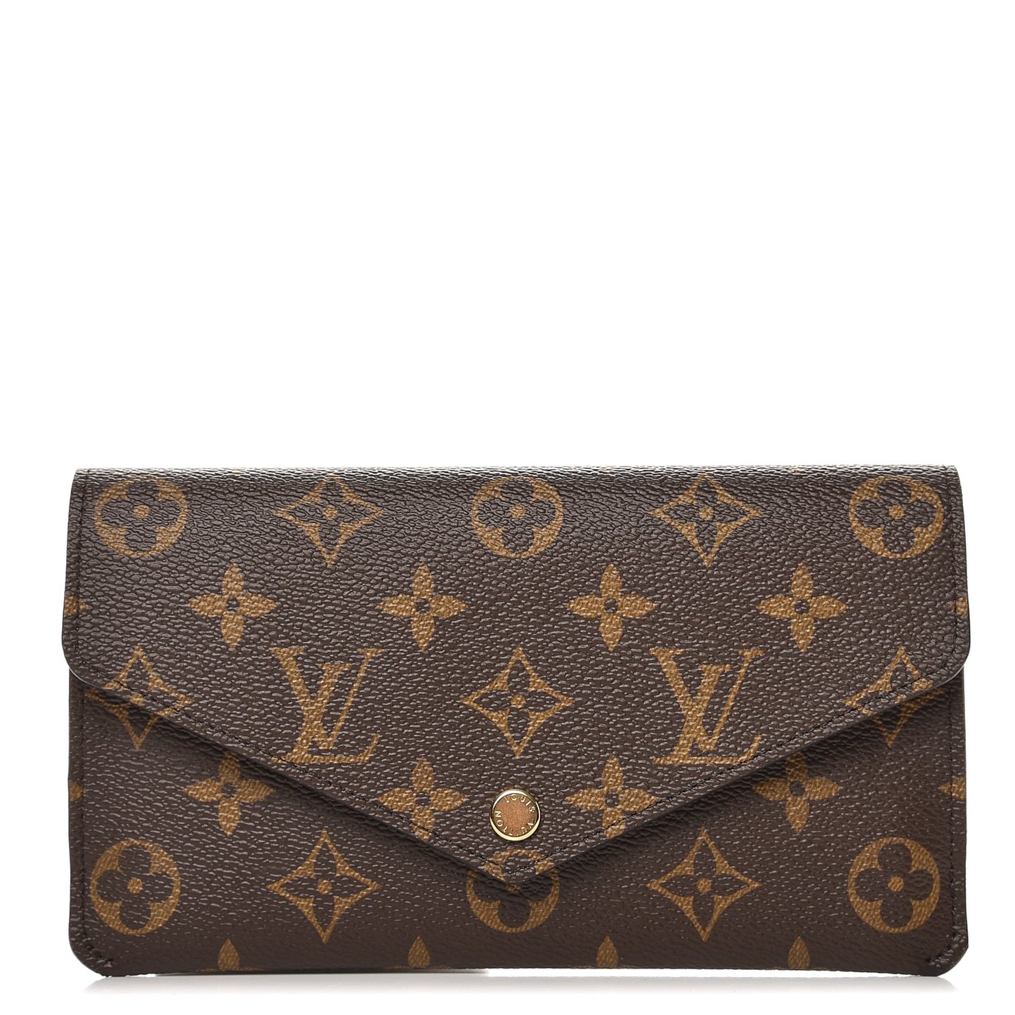 Monogram Jeanne Wallet Rose Ballerine
