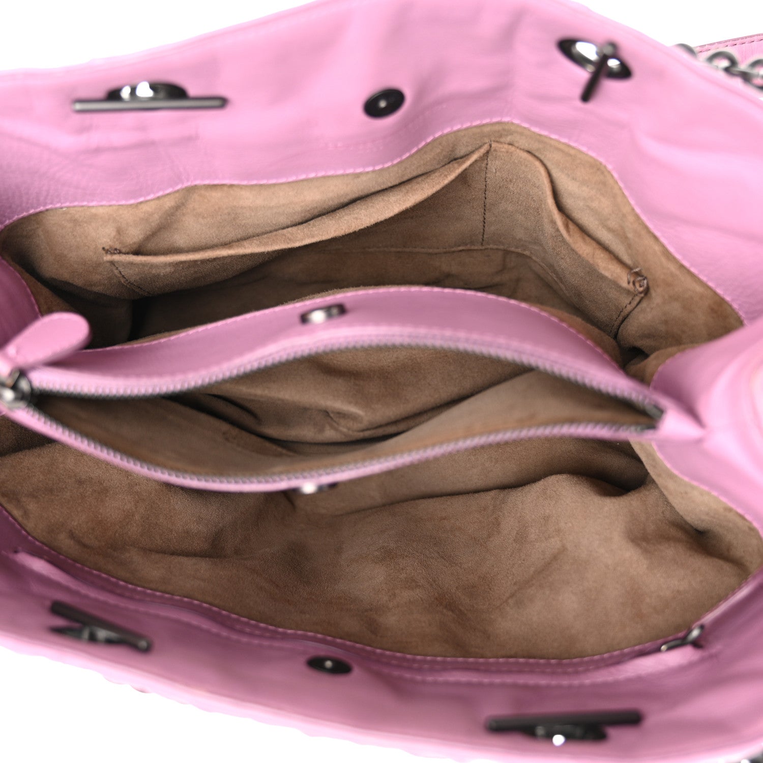 Bottega Veneta Nappa Intrecciato Boutis Top Handle Tote Watteau 5 of 16