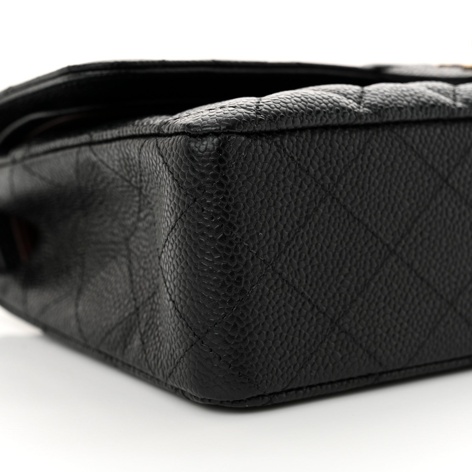Chanel Caviar Quilted Medium Double Flap Black 9 of 11