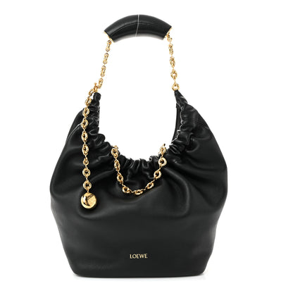 Loewe Buttery Nappa Lambskin Small Squeeze Bag Black 1 of 9