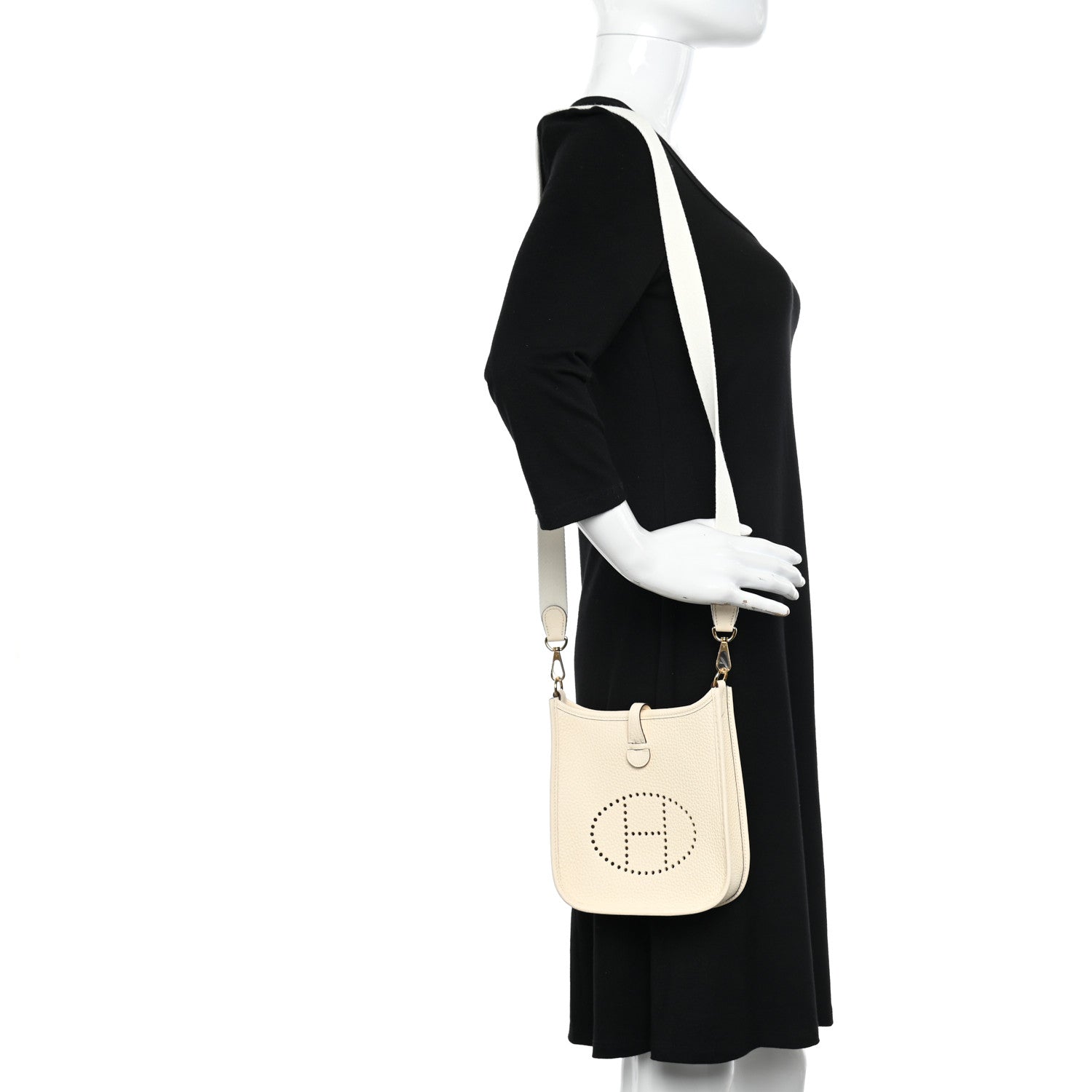 Hermes Taurillon Clemence Evelyne TPM Nata 2 of 11