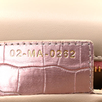 Christian Dior Metallic Alligator Small Caro Bag Multicolor 7 of 11