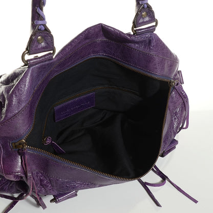 Balenciaga Agneau Classic Hardware Twiggy Sapphire 5 of 14