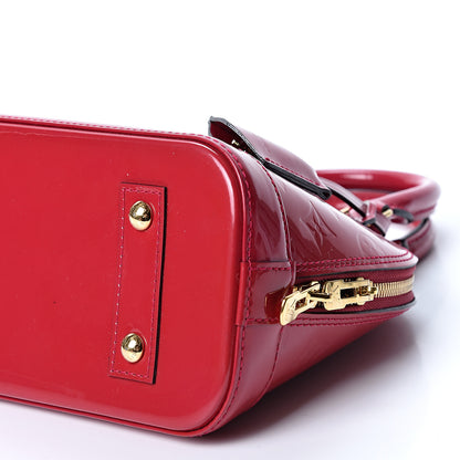 Louis Vuitton Vernis Alma BB Rose Indien 9 of 9