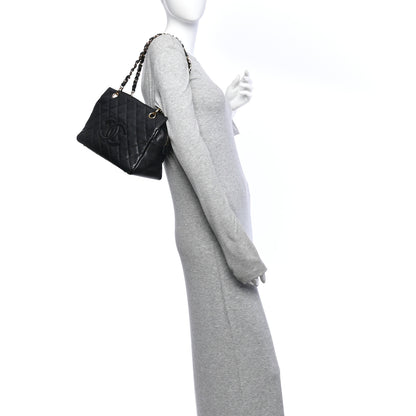 Chanel Caviar Quilted Petit Timeless Tote PTT Black 2 of 10