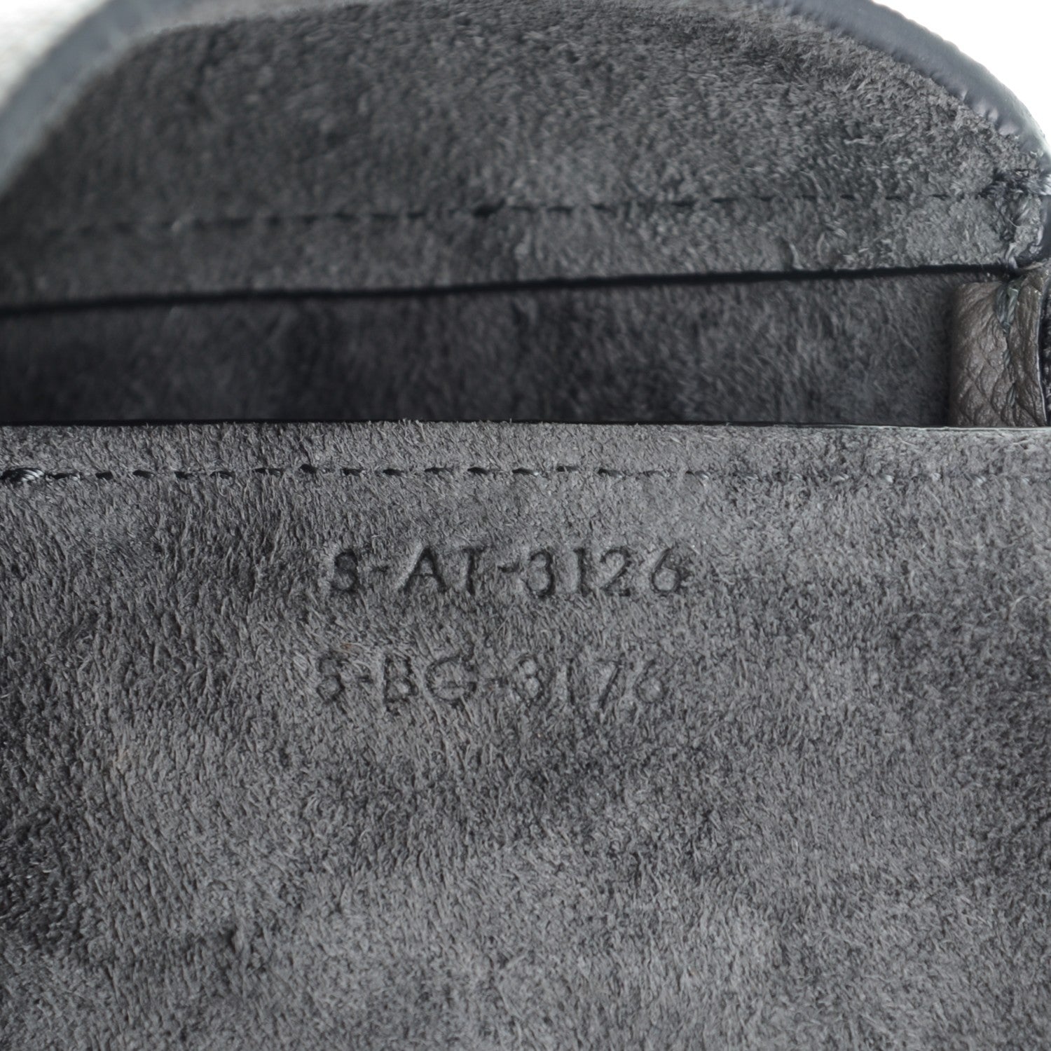 Celine Grained Calfskin Mini Belt Bag Grey 7 of 7