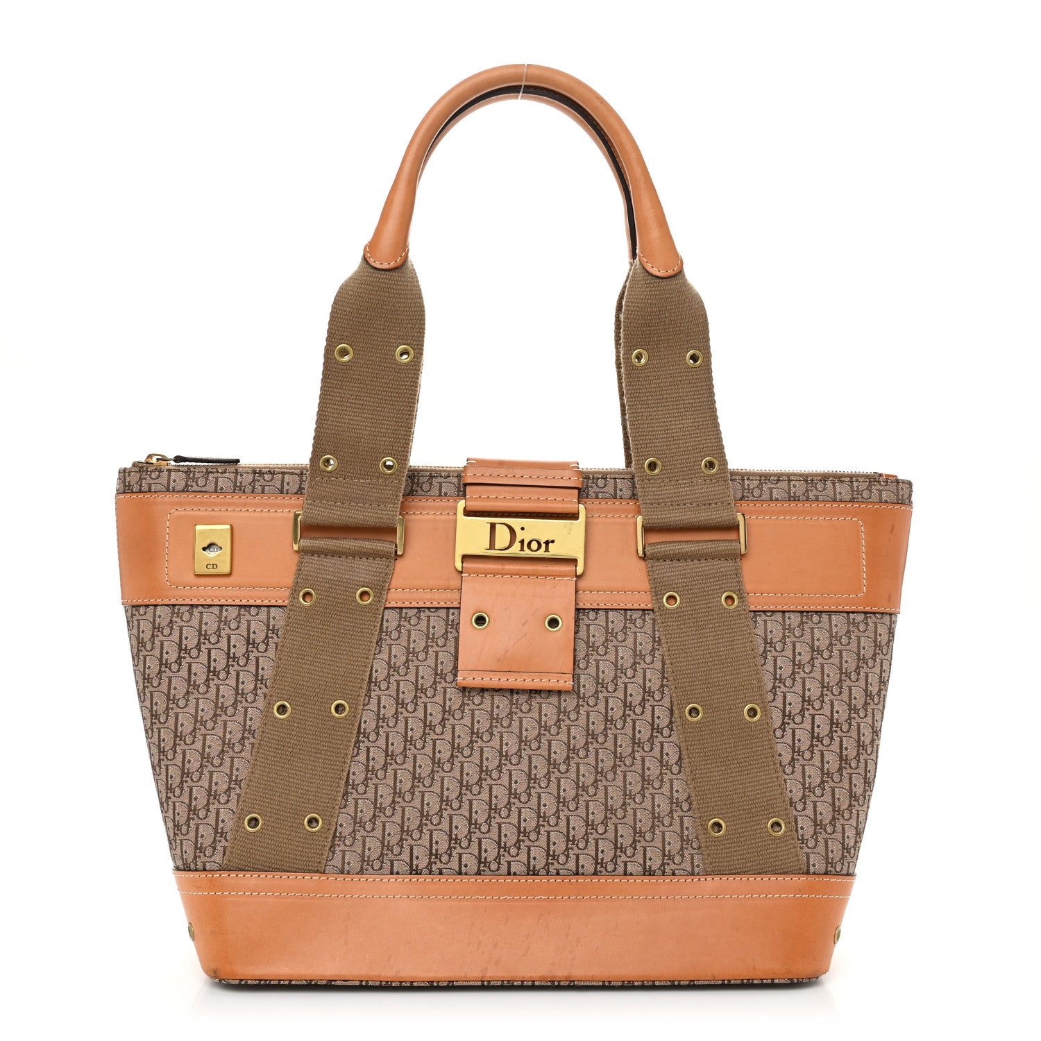 Christian Dior Monogram Street Chic Shopper Tote Beige 1 of 15