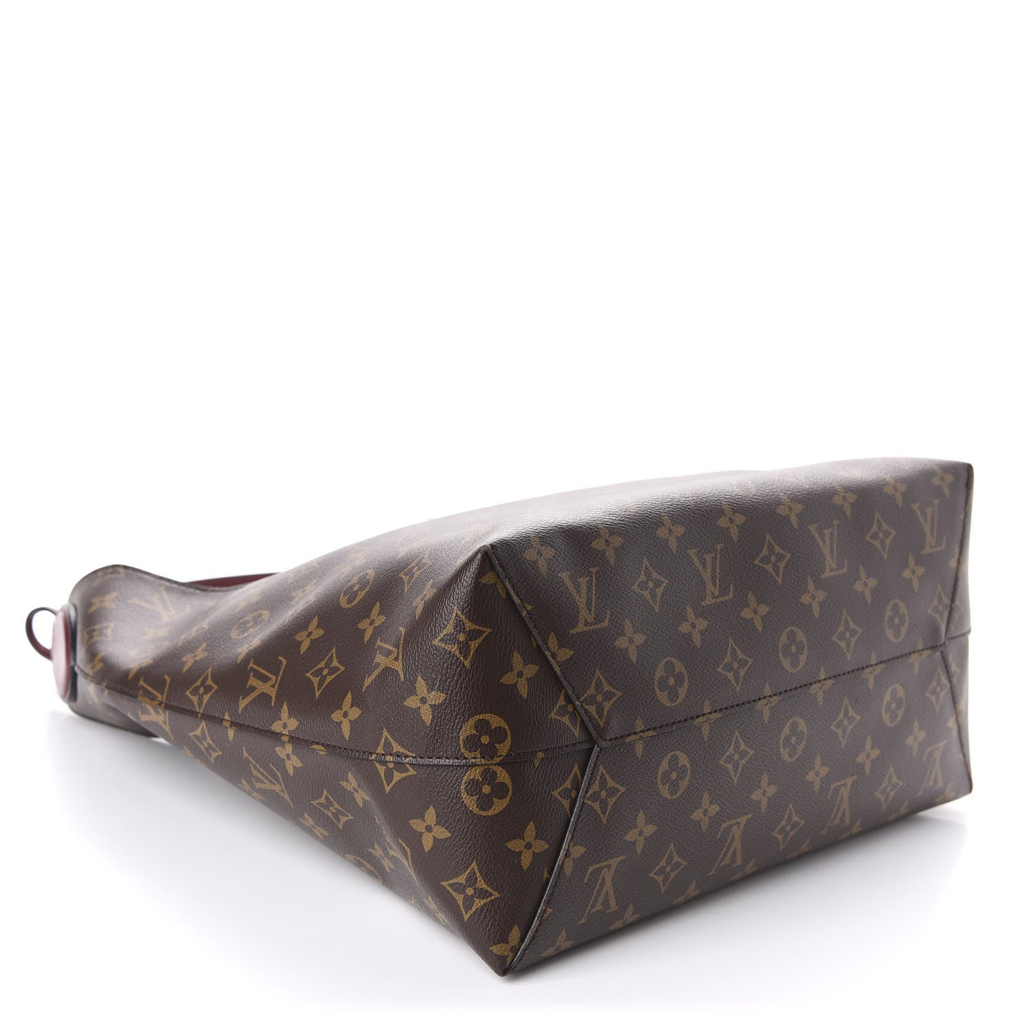 Louis Vuitton Monogram Flower Hobo Bordeaux 4 of 10