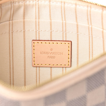 Louis Vuitton Damier Azur Neverfull MM GM Pochette 6 of 8