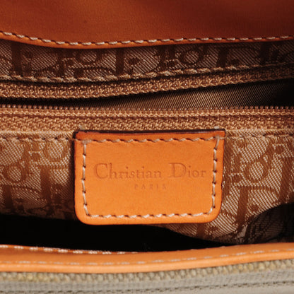Christian Dior Canvas Street Chic Large Columbus Ave Bag Orange 6 of 7