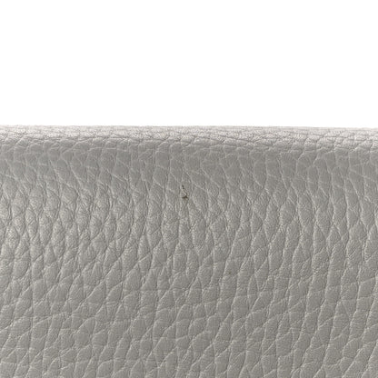 Valentino Garavani Pebbled Calfskin Medium Rockstud Flip Lock Crossbody Bag Pastel Grey 10 of 12