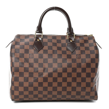 Louis Vuitton Damier Ebene Speedy 30 1 of 9