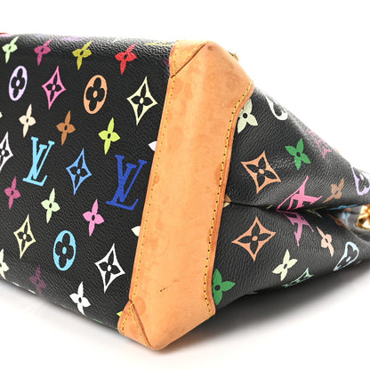 Louis Vuitton Monogram Multicolor Audra Black 9 of 12