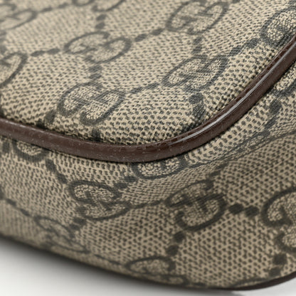 Gucci Soft GG Supreme Monogram Medium Ophidia Belt Bag Dark Brown 9 of 10