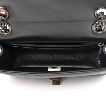 Chanel Aged Calfskin Chevron Quilted 2.55 Reissue Mini Flap So Black 5 of 12