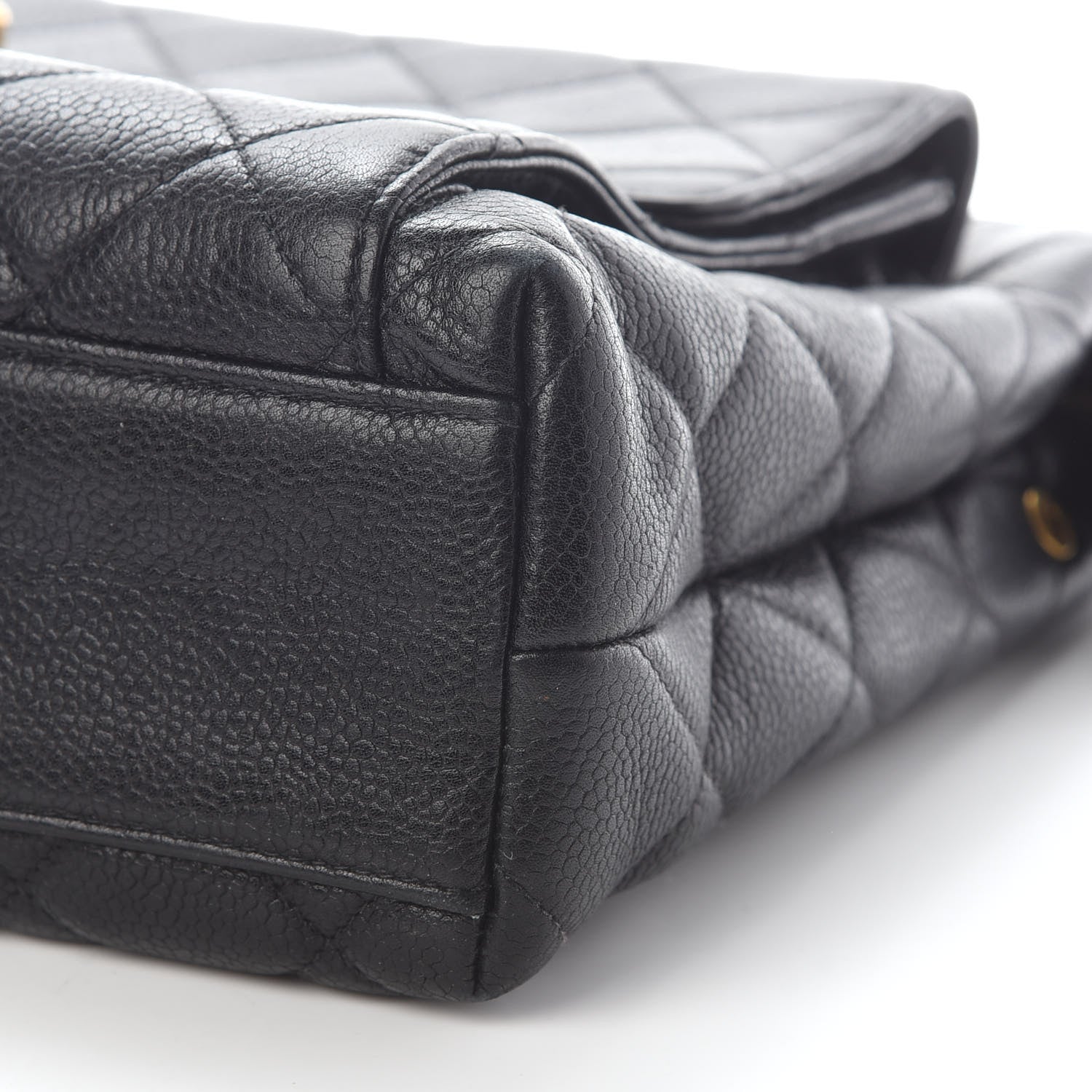 Chanel Caviar Quilted Flap Shoulder Bag Black 10 of 13