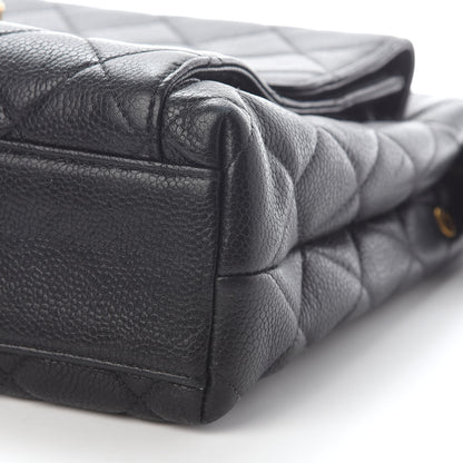 Chanel Caviar Quilted Flap Shoulder Bag Black 10 of 13