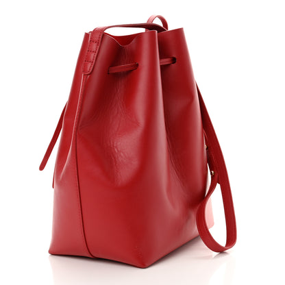 Mansur Gavriel Calfskin Bucket Bag Flamma 4 of 14