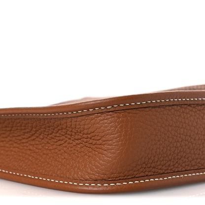 Hermes Taurillon Clemence Evelyne TPM Gold 9 of 11