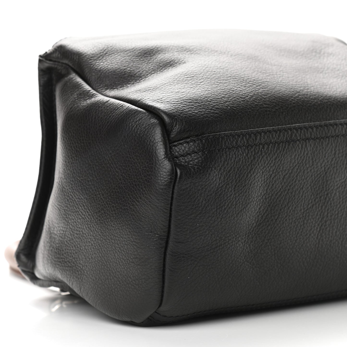 Calfskin Small Studded Pandora Black Brown