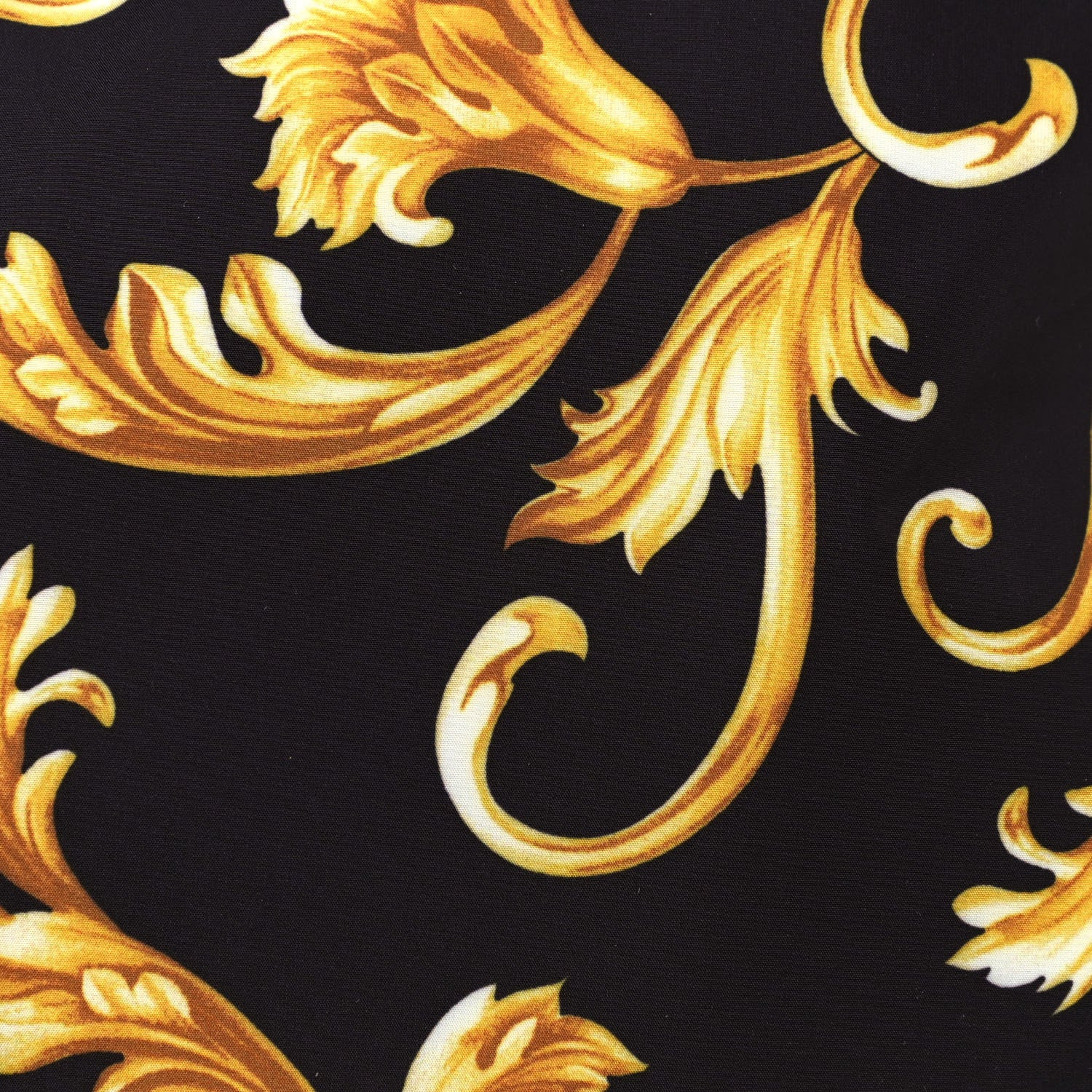 Versace Nylon Baroque Print Tote Black 6 of 10