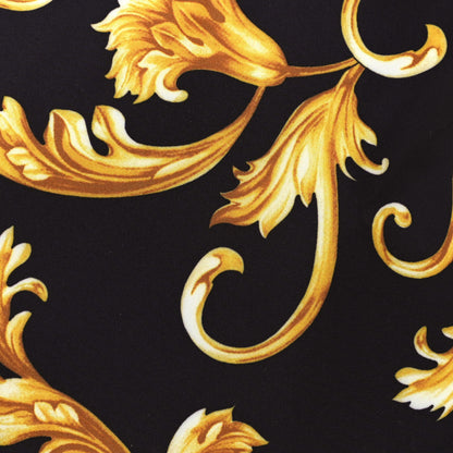 Versace Nylon Baroque Print Tote Black 6 of 10