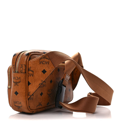 MCM Visetos Klassik Belt Bag Cognac 2 of 8