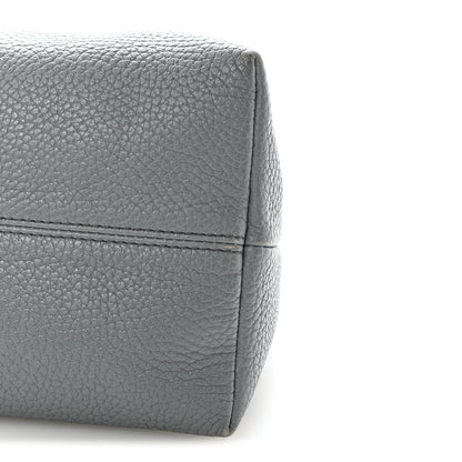 Burberry London Grainy Calfskin Medium Baynard Tote Storm Grey 10 of 14