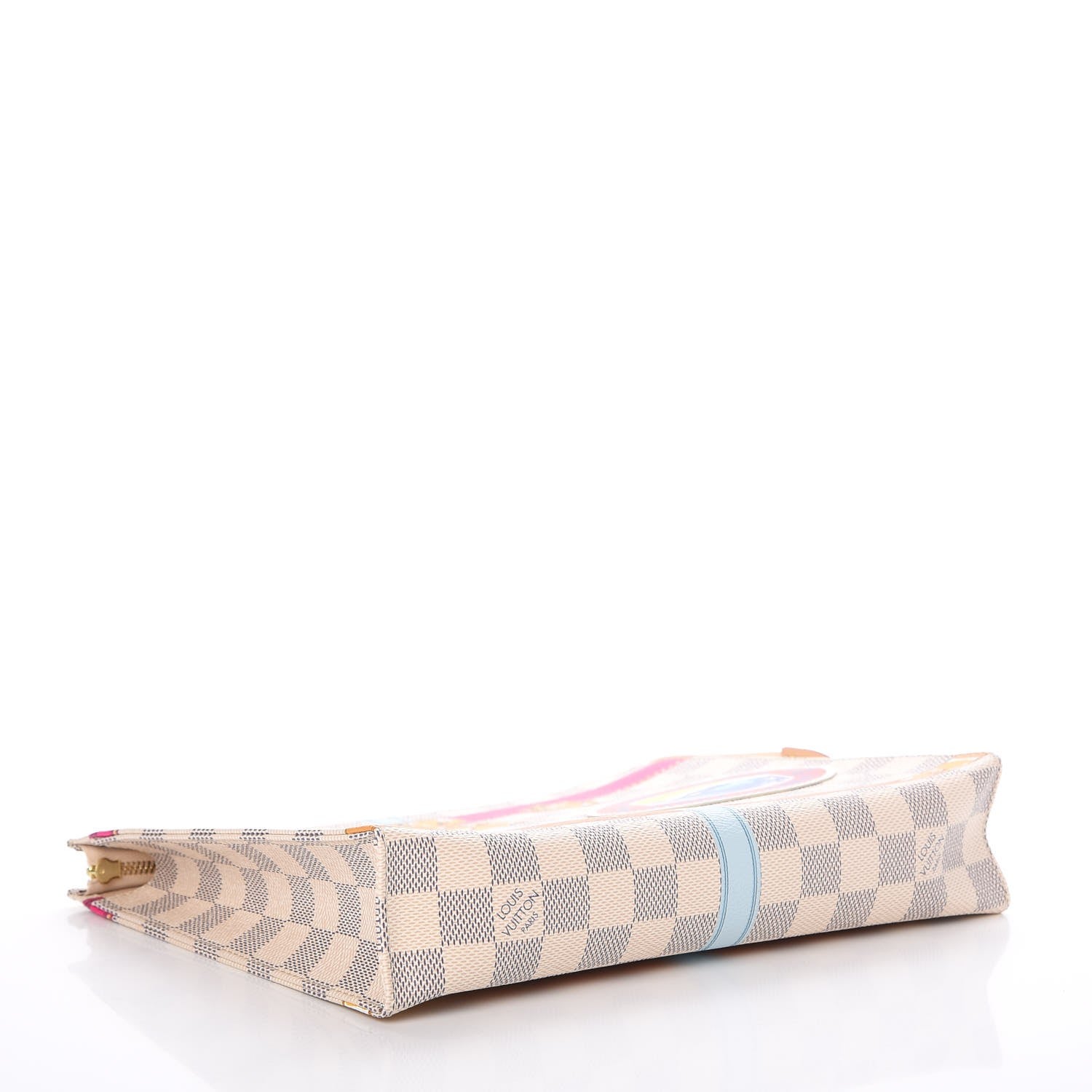Louis Vuitton Damier Azur Summer Trunks Hawaii Toiletry Pouch 26 4 of 7