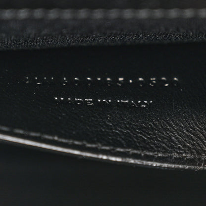 Saint Laurent Grain De Poudre Textured Mixed Matelasse Triquilt Medium Monogram Satchel Black 7 of 12