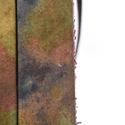 Chanel Washed Toile Graffiti On The Pavements Briefcase Khaki Multicolor 12 of 13