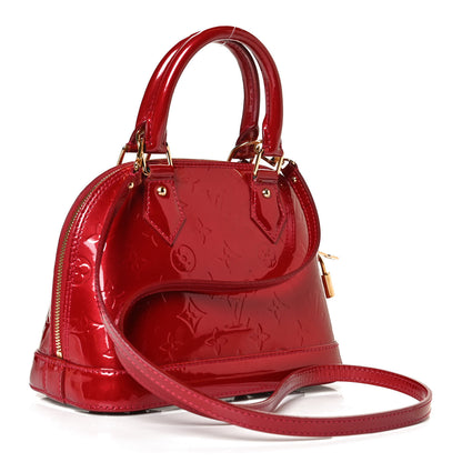 Louis Vuitton Vernis Alma BB Pomme D'Amour 3 of 12
