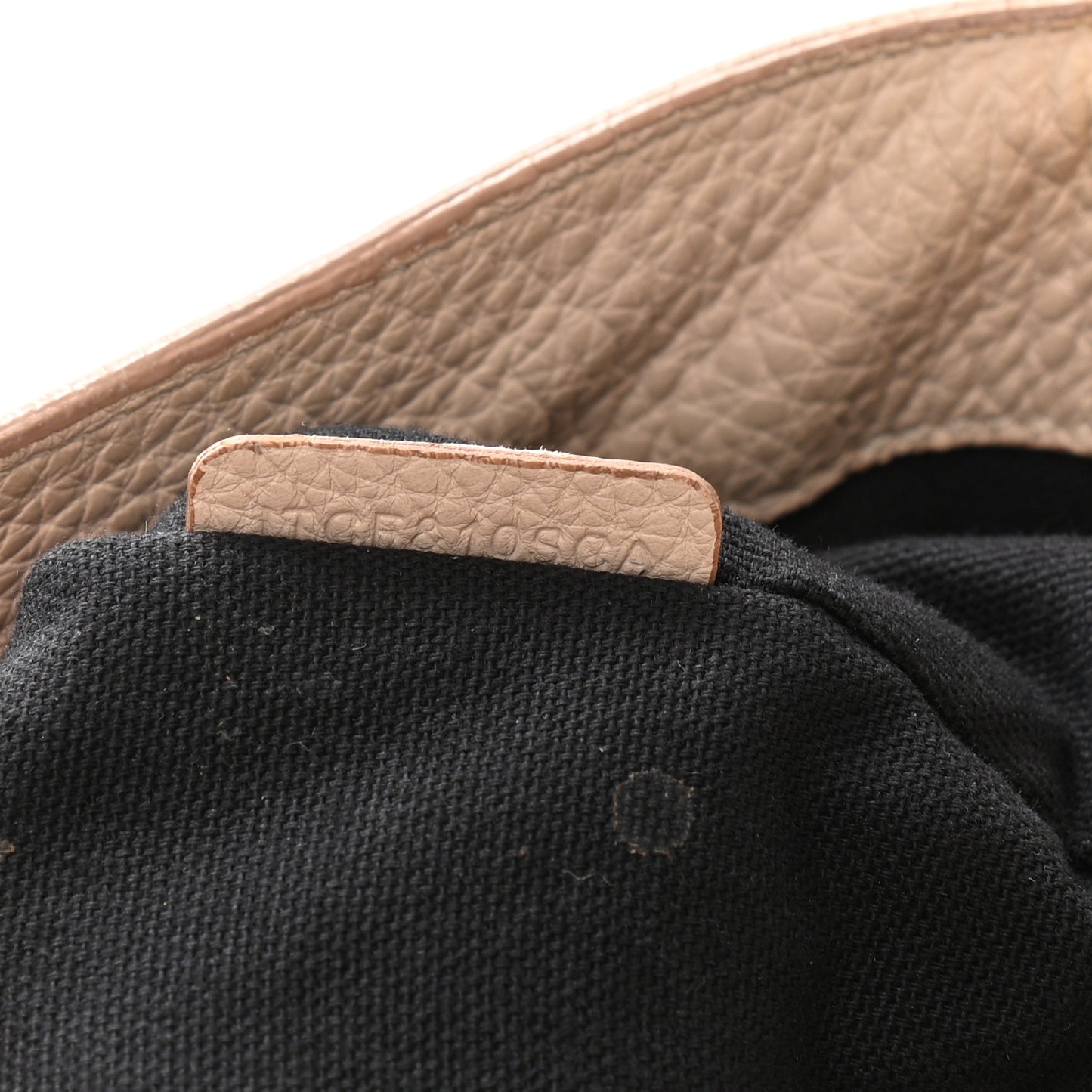 Derby Calfskin House Check Medium Banner Tote Beige