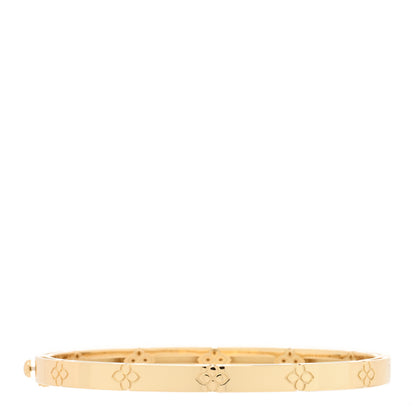 Roberto Coin 18K Yellow Gold Narrow Love in Verona Bangle Bracelet 2 of 3