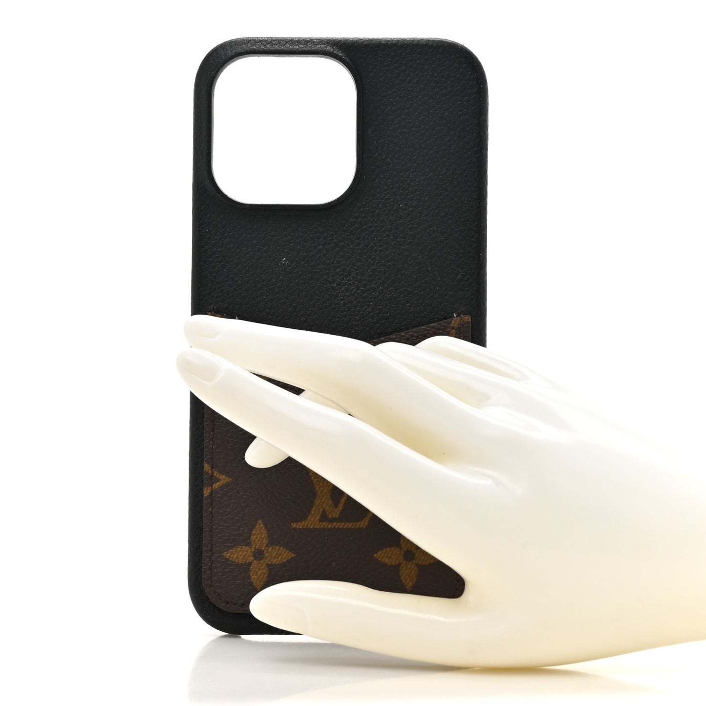 Monogram Pallas iPhone 15 Pro Max Bumper Black