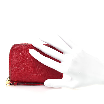 Louis Vuitton Empreinte Zippy Coin Purse Cherry 2 of 8
