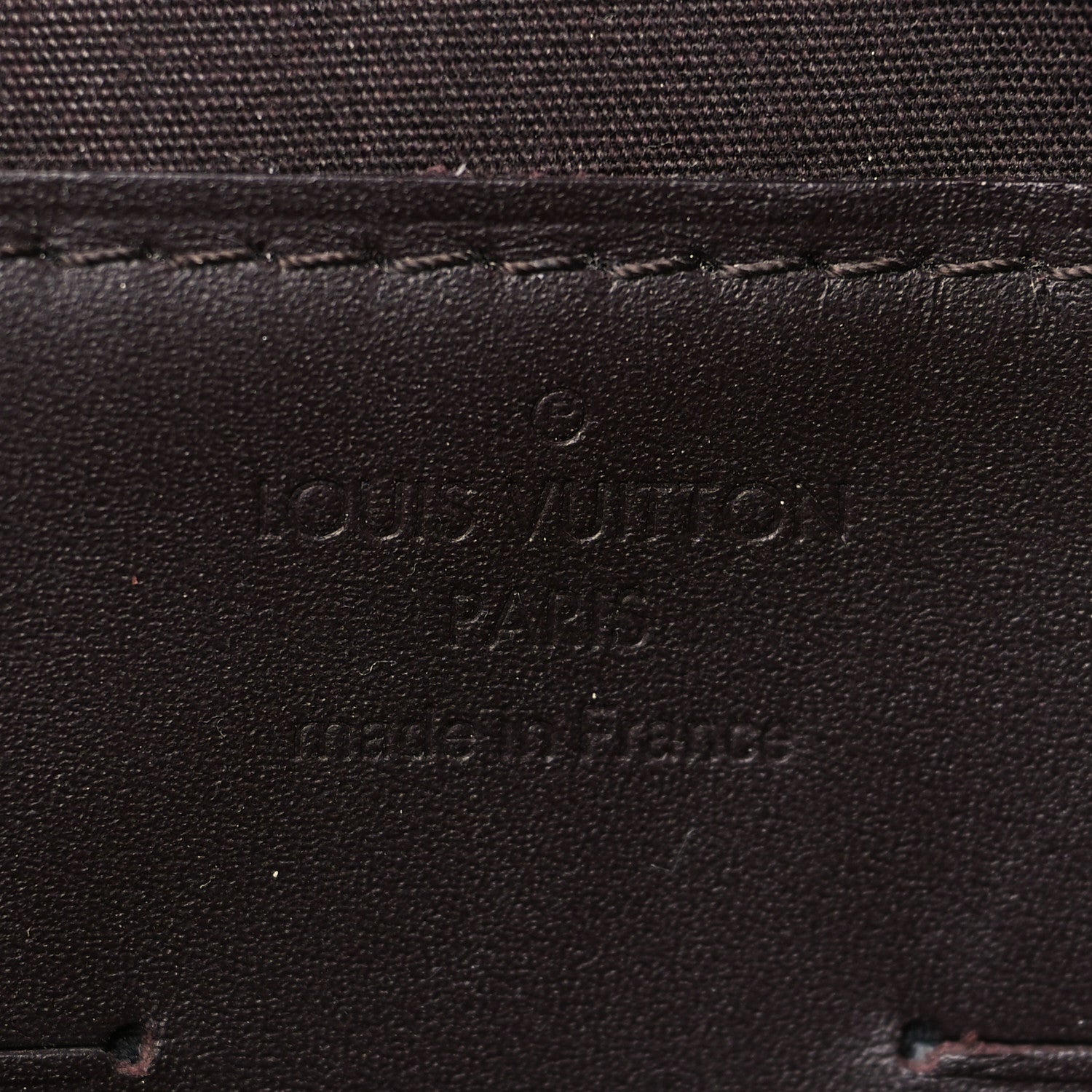 Louis Vuitton Vernis Ana Clutch Amarante 6 of 11