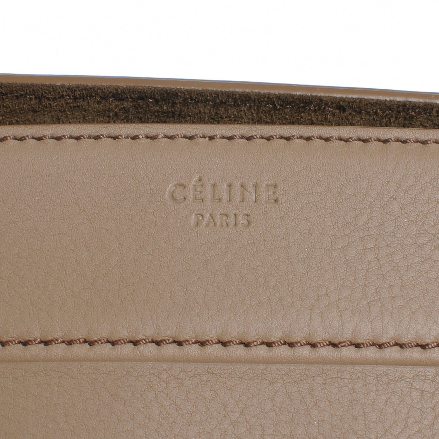 Celine Smooth Calfskin Medium Phantom Luggage Light Khaki 5 of 10
