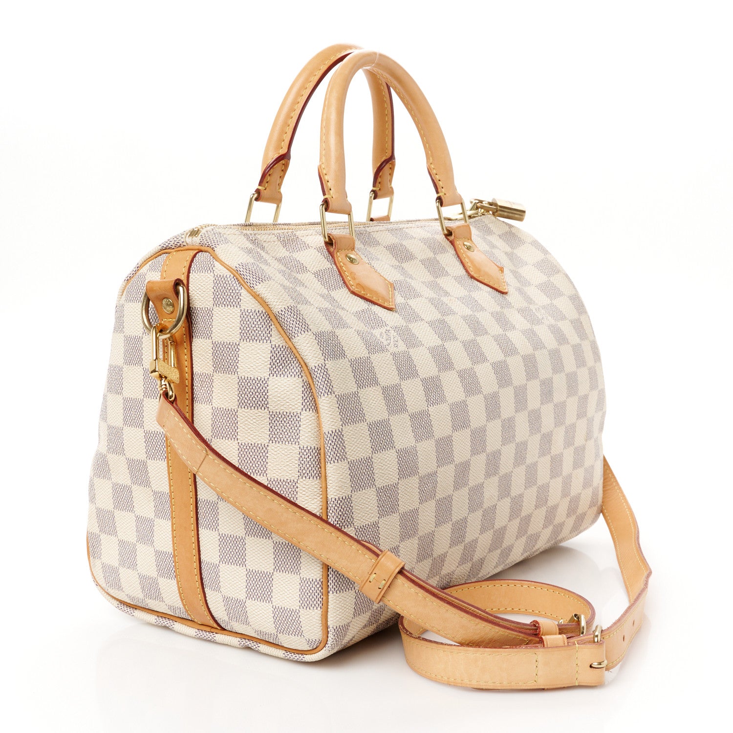 Louis Vuitton Damier Azur Speedy Bandouliere 30 3 of 13