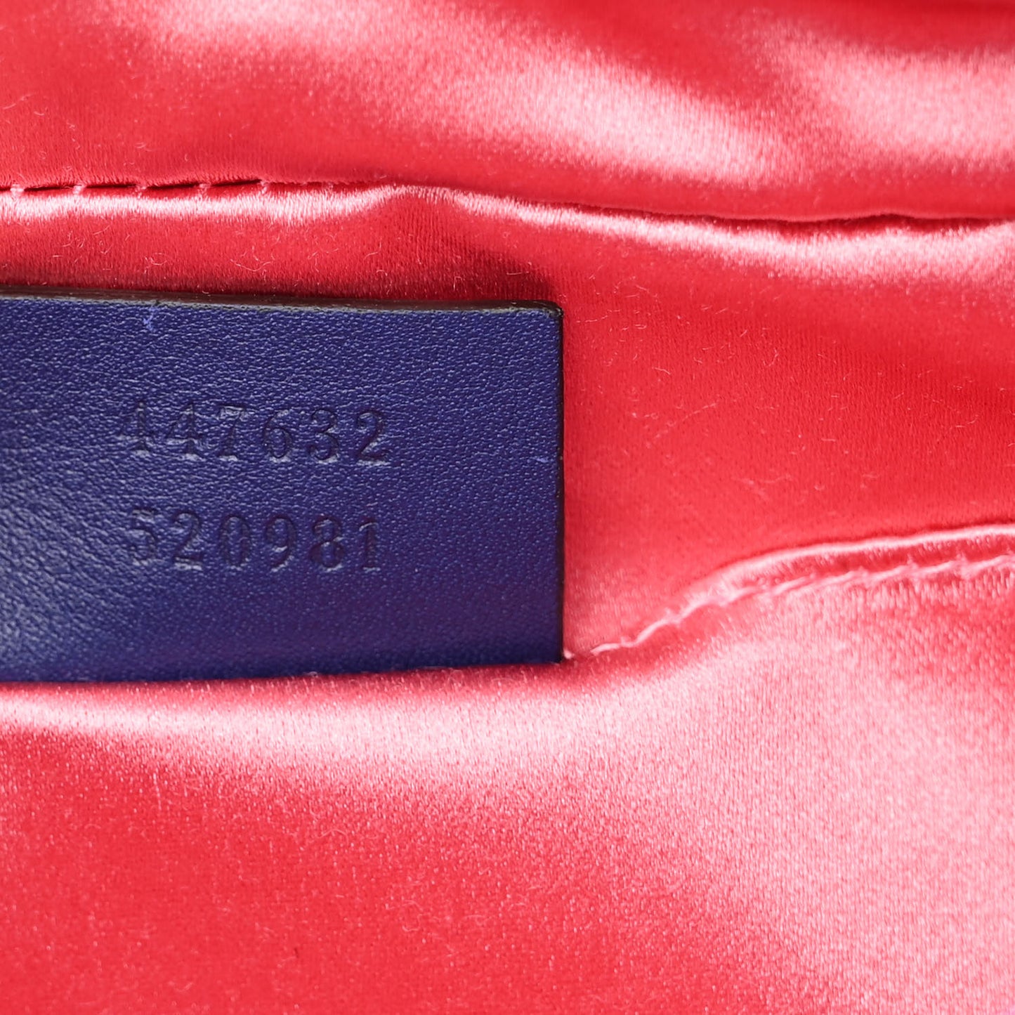 Velvet Matelasse Small GG Marmont Chain Shoulder Bag Cobalt