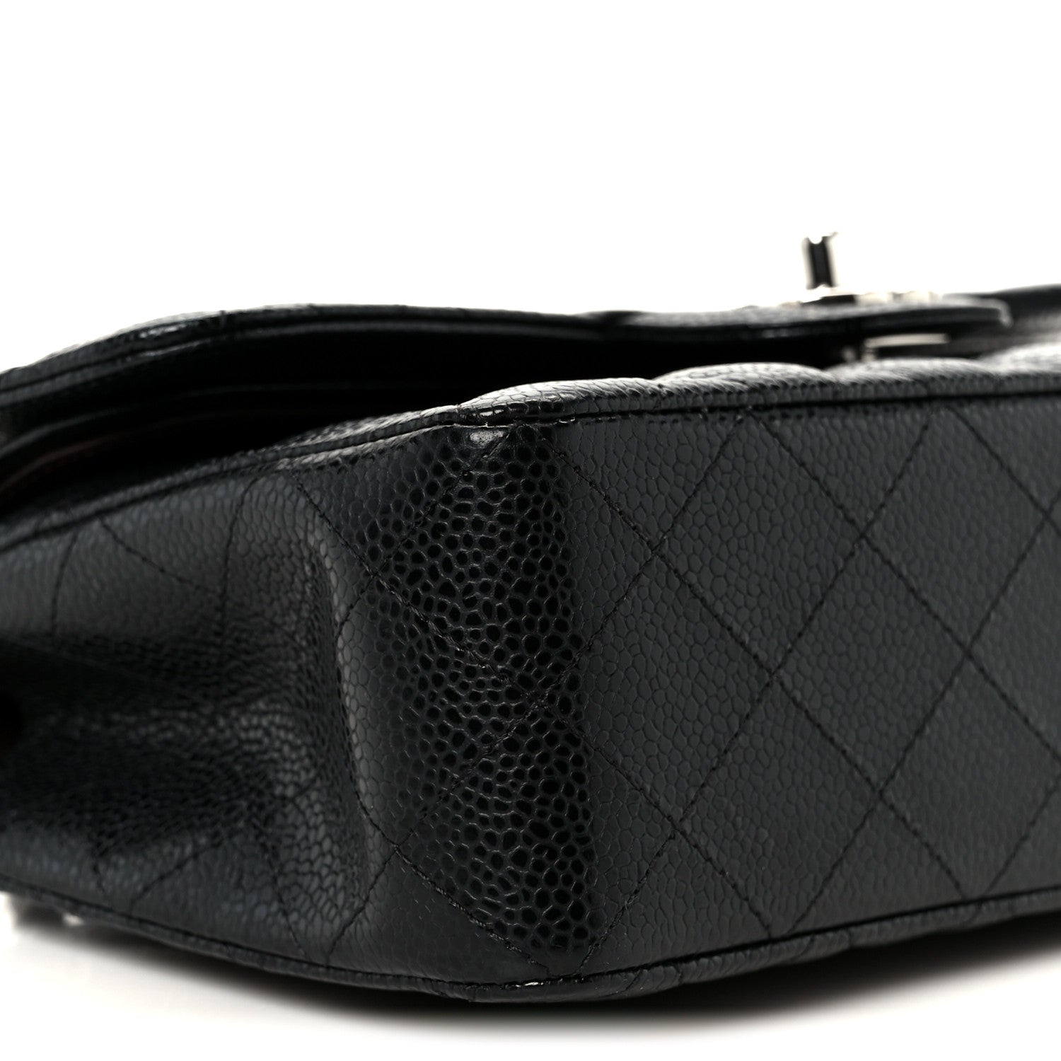 Chanel Caviar Quilted Small Double Flap Black 10 of 12