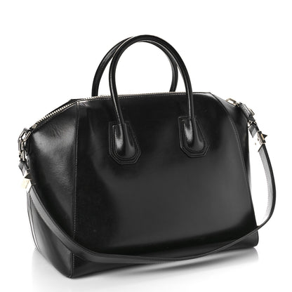 Givenchy Shiny Lord Calfskin Medium Antigona Black 3 of 12