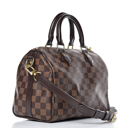 Louis Vuitton Damier Ebene Speedy Bandouliere 25 3 of 12