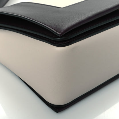 Celine Shiny Smooth Calfskin Medium Frame Shoulder Bag Velvet Desert 9 of 10