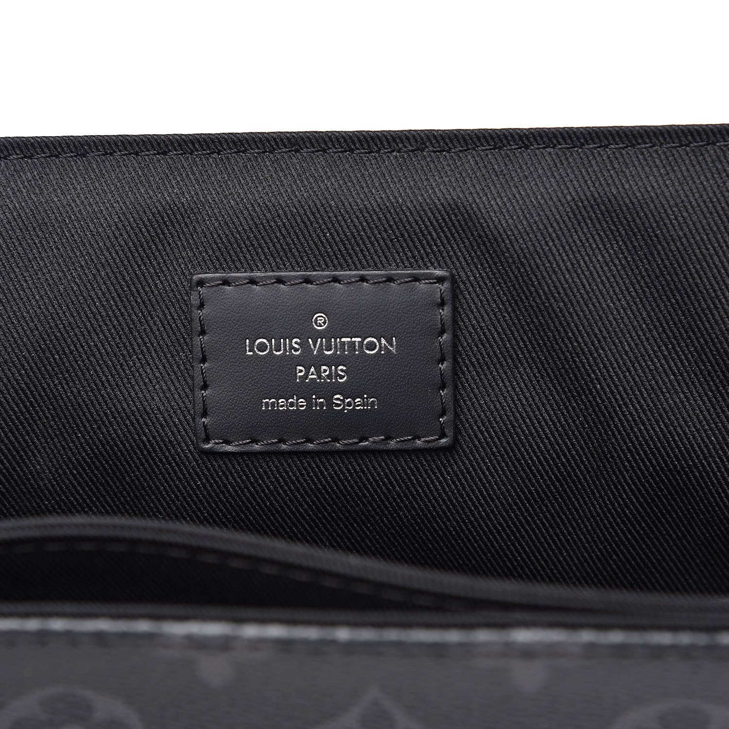 Louis Vuitton Monogram Eclipse District PM Black 5 of 11