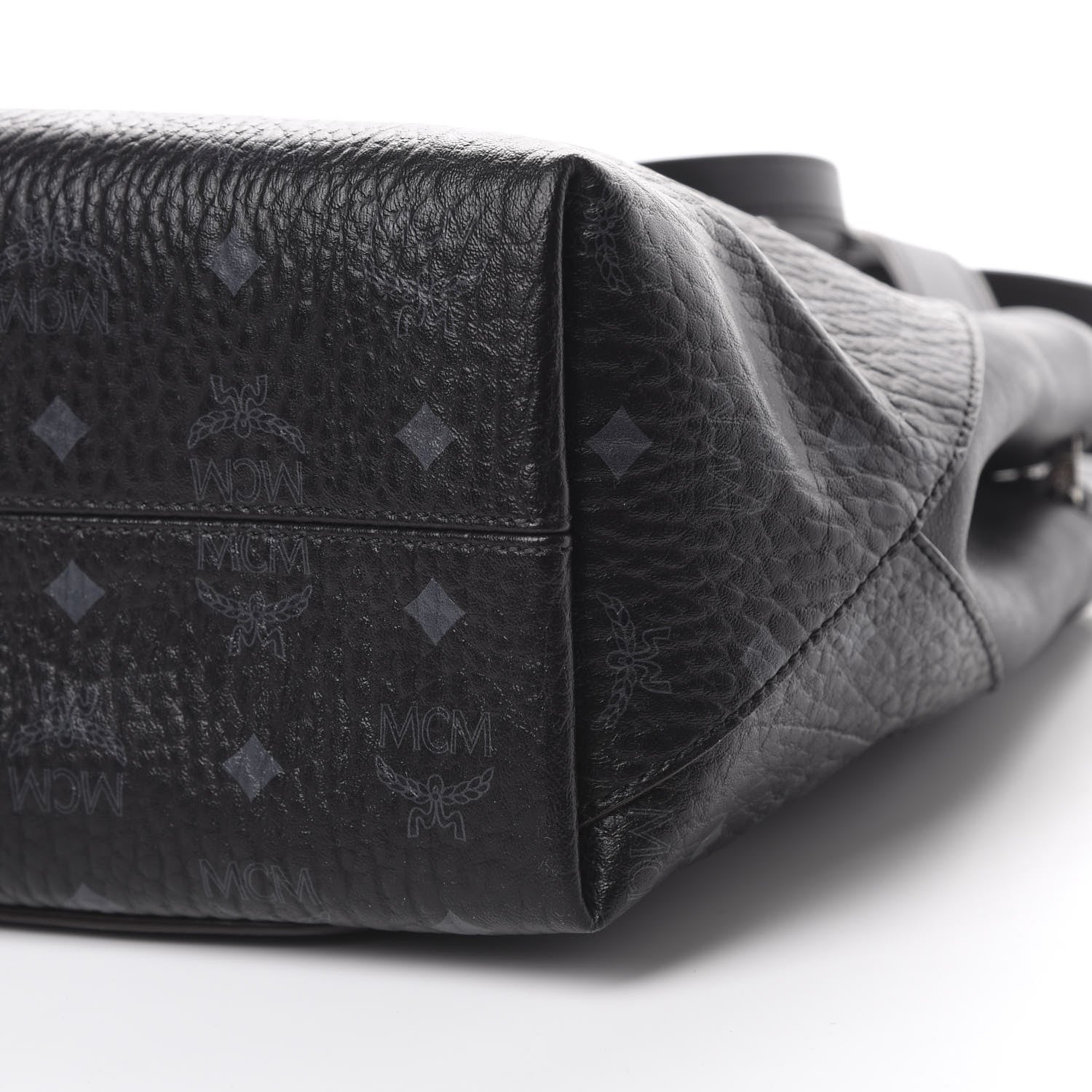 MCM Visetos Medium Klara Hobo Black 9 of 10