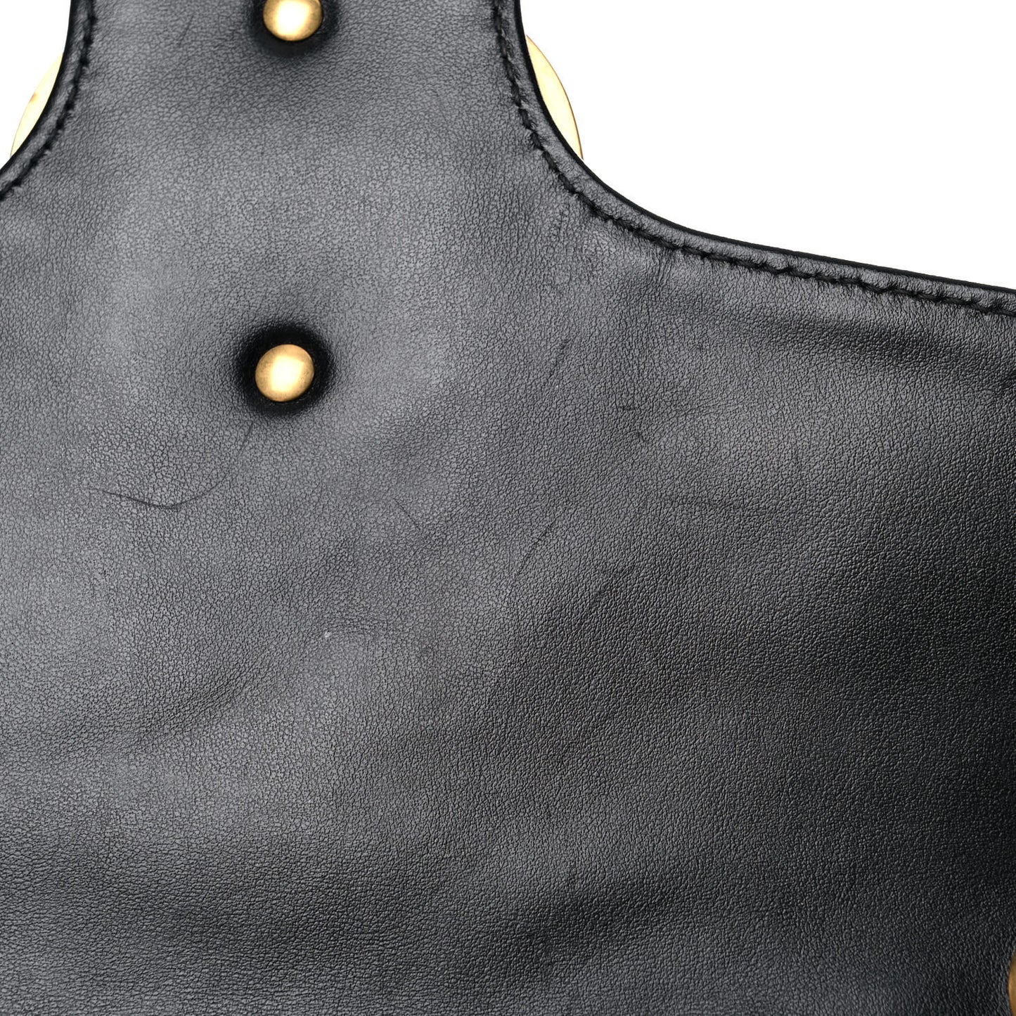 Calfskin Matelasse Medium GG Marmont Shoulder Bag Black